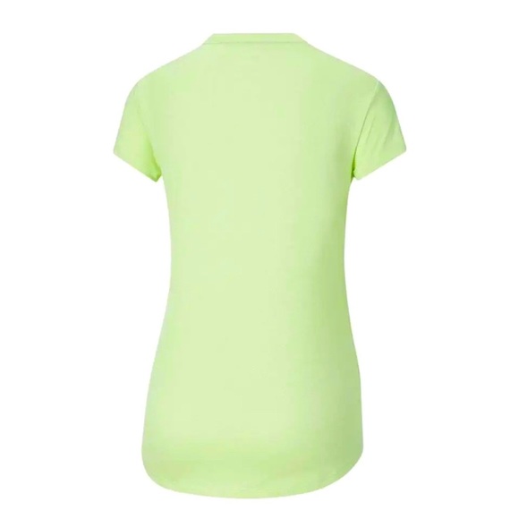 NWT Puma dryCELL Lime Green w/ Cat Logo Women’s Shirt Top Large - Picture 3 of 4
